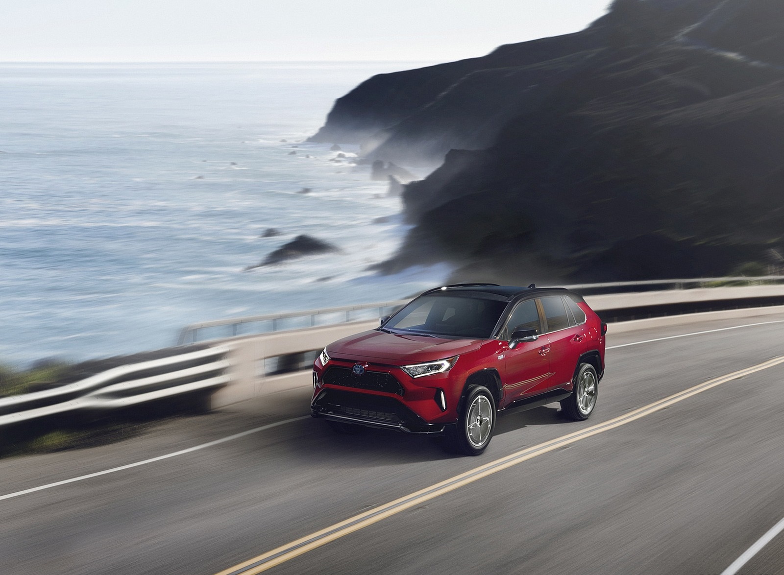 2021 Toyota RAV4 Prime Plug-In Hybrid Front Three-Quarter Wallpapers #1 of 30
