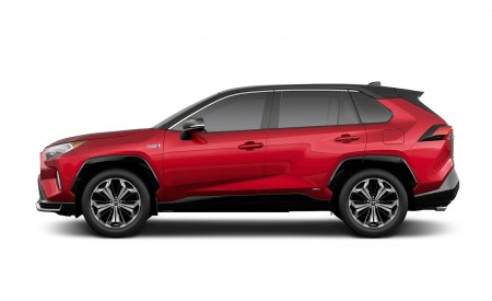 2021 Toyota RAV4 Prime Plug-In Hybrid Side Wallpapers 450x275 (12)