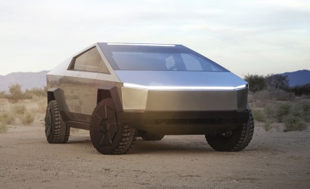 2022 Tesla Cybertruck Front Three-Quarter Wallpapers 450x275 (21)