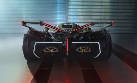 2019 Lamborghini Lambo V12 Vision Gran Turismo Rear Wallpapers 450x275 (10)