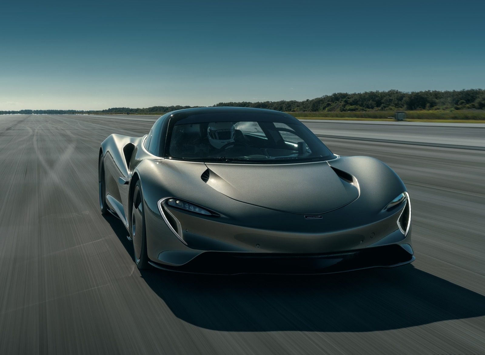 2019 McLaren Speedtail Front Wallpapers (4)