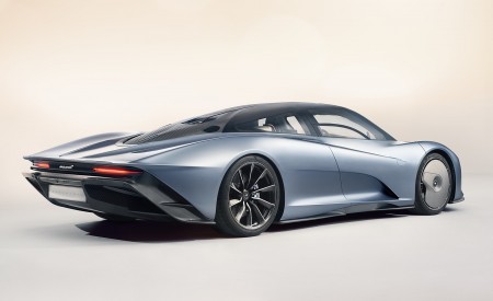 2019 McLaren Speedtail Rear Three-Quarter Wallpapers 450x275 (14)