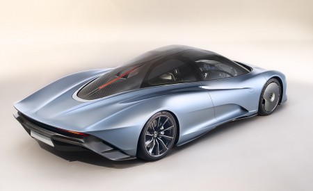 2019 McLaren Speedtail Rear Three-Quarter Wallpapers 450x275 (13)