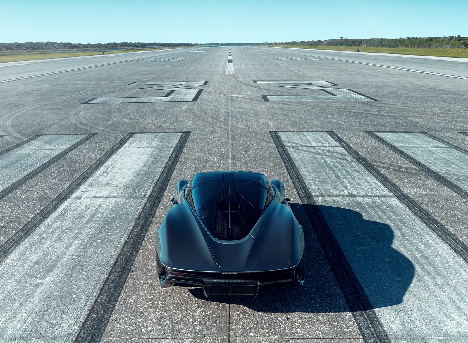 2019 McLaren Speedtail Rear Wallpapers (6)
