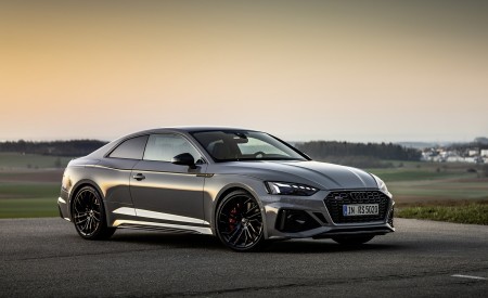 2020 Audi RS 5 Coupe (Color: Nardo Gray) Front Three-Quarter Wallpapers 450x275 (19)