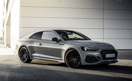 2020 Audi RS 5 Coupe (Color: Nardo Gray) Front Three-Quarter Wallpapers 450x275 (8)