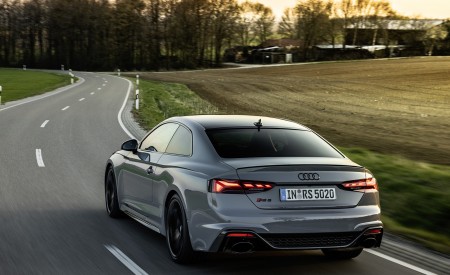 2020 Audi RS 5 Coupe (Color: Nardo Gray) Rear Three-Quarter Wallpapers 450x275 (13)