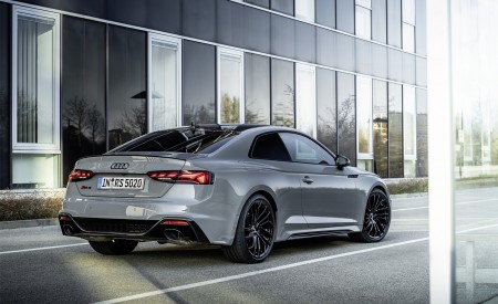 2020 Audi RS 5 Coupe (Color: Nardo Gray) Rear Three-Quarter Wallpapers 450x275 (10)