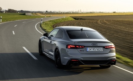 2020 Audi RS 5 Coupe (Color: Nardo Gray) Rear Three-Quarter Wallpapers 450x275 (14)