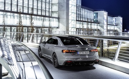 2020 Audi RS 5 Coupe (Color: Nardo Gray) Rear Three-Quarter Wallpapers 450x275 (11)