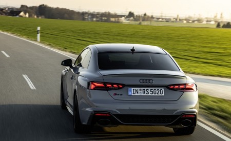 2020 Audi RS 5 Coupe (Color: Nardo Gray) Rear Wallpapers 450x275 (16)