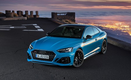 2020 Audi RS 5 Coupe (Color: Turbo Blue) Front Three-Quarter Wallpapers 450x275 (52)