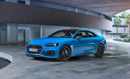 2020 Audi RS 5 Coupe (Color: Turbo Blue) Front Three-Quarter Wallpapers 450x275 (53)