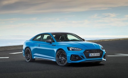 2020 Audi RS 5 Coupe (Color: Turbo Blue) Front Three-Quarter Wallpapers 450x275 (47)