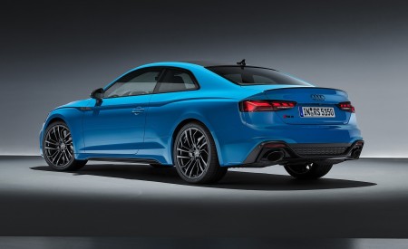 2020 Audi RS 5 Coupe (Color: Turbo Blue) Rear Three-Quarter Wallpapers 450x275 (59)