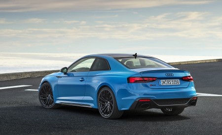 2020 Audi RS 5 Coupe (Color: Turbo Blue) Rear Three-Quarter Wallpapers 450x275 (50)