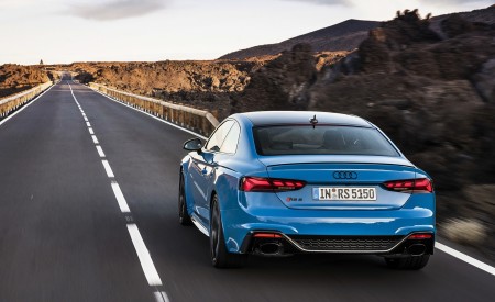 2020 Audi RS 5 Coupe (Color: Turbo Blue) Rear Wallpapers 450x275 (44)