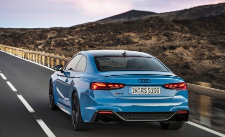 2020 Audi RS 5 Coupe (Color: Turbo Blue) Rear Wallpapers 450x275 (45)