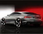 2020 Audi RS 5 Sportback Design Sketch Wallpapers 150x120