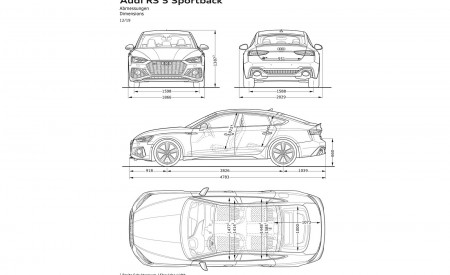 2020 Audi RS 5 Sportback Dimensions Wallpapers 450x275 (72)