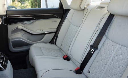 2020 Audi S8 Interior Rear Seats Wallpapers 450x275 (171)