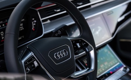 2020 Audi S8 Interior Steering Wheel Wallpapers 450x275 (165)