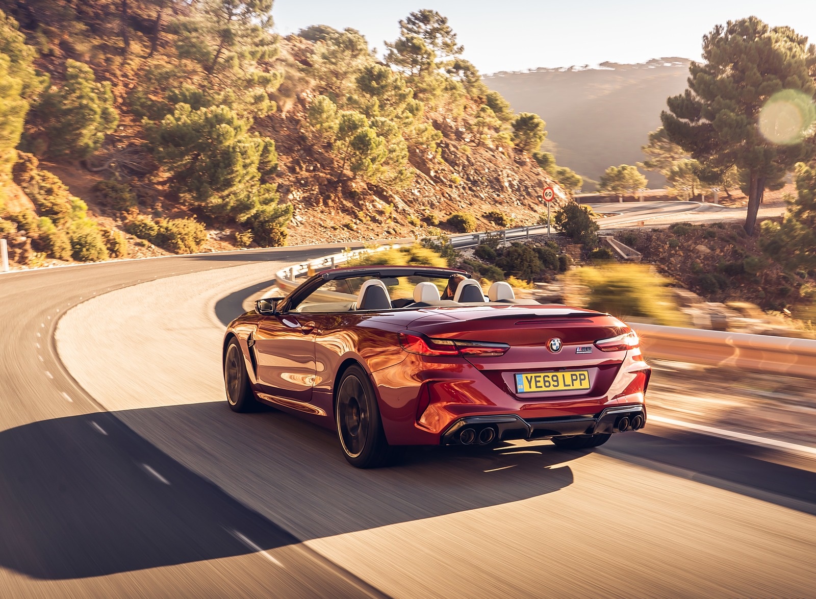 2020 BMW M8 Competition Convertible (UK-Spec) Rear Three-Quarter Wallpapers (10)