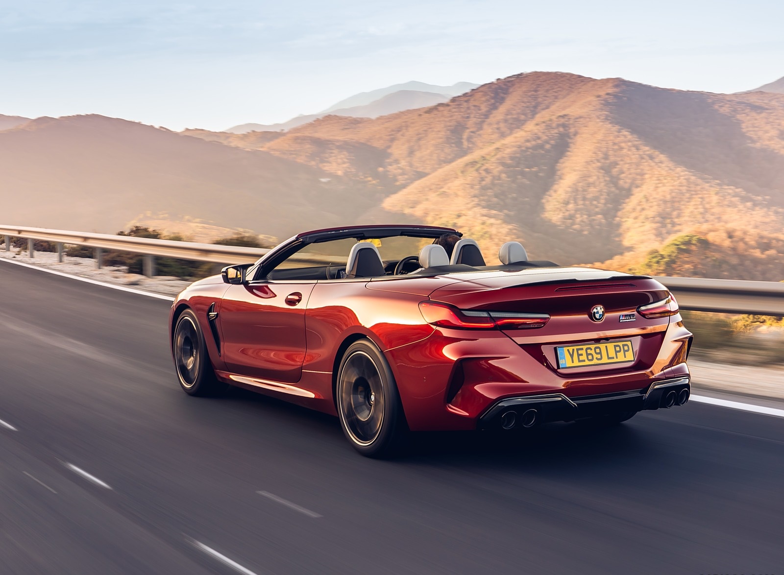 2020 BMW M8 Competition Convertible (UK-Spec) Rear Three-Quarter Wallpapers (7)