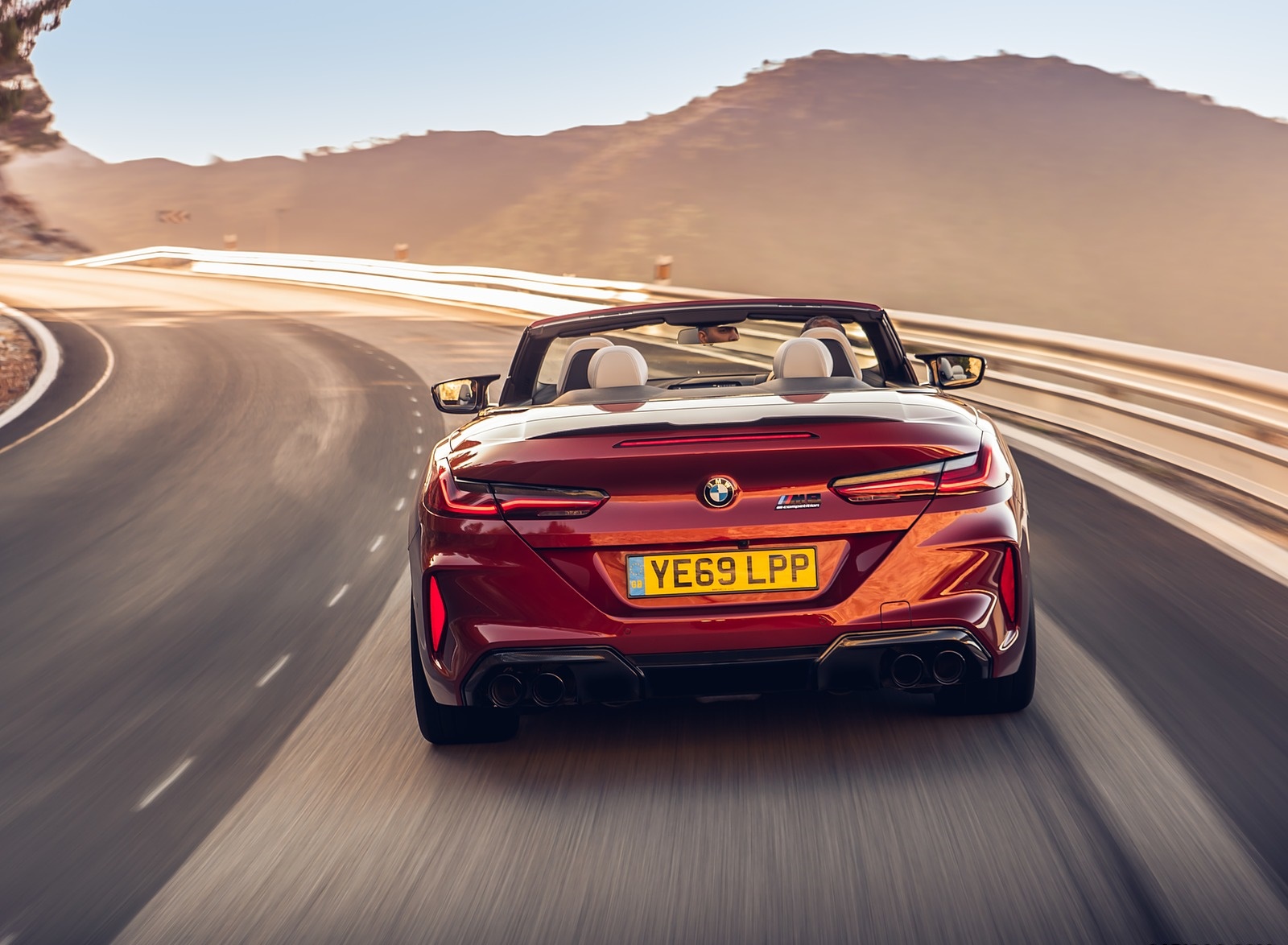 2020 BMW M8 Competition Convertible (UK-Spec) Rear Wallpapers (11)