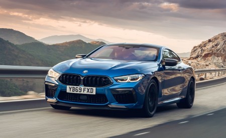 2020 BMW M8 Competition Coupe (UK-Spec) Front Three-Quarter Wallpapers 450x275 (9)