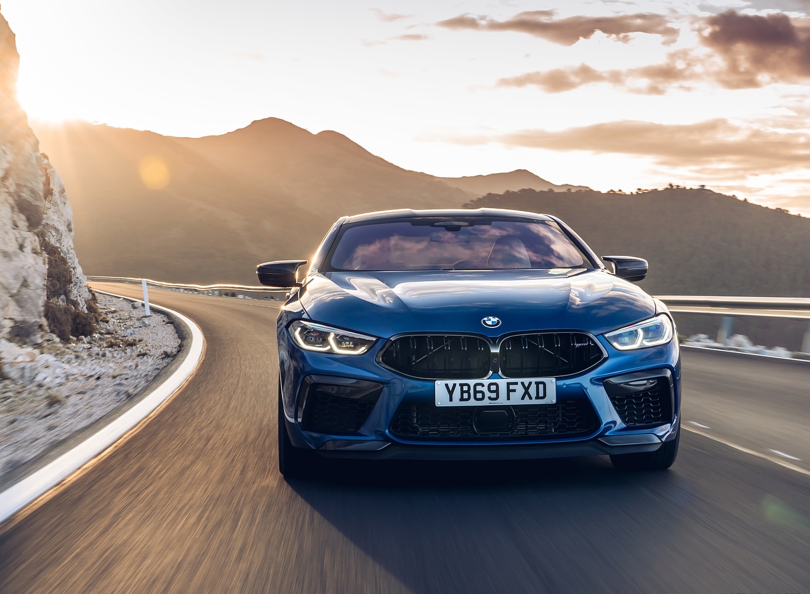 2020 BMW M8 Competition Coupe (UK-Spec) Front Wallpapers (13)