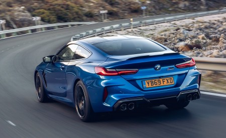 2020 BMW M8 Competition Coupe (UK-Spec) Rear Three-Quarter Wallpapers 450x275 (11)