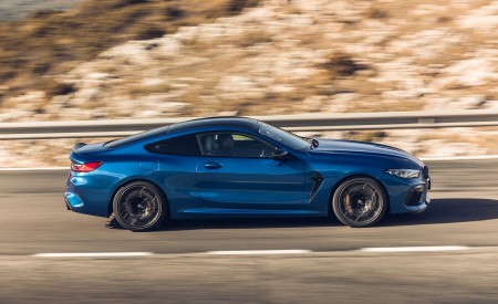 2020 BMW M8 Competition Coupe (UK-Spec) Side Wallpapers 450x275 (17)