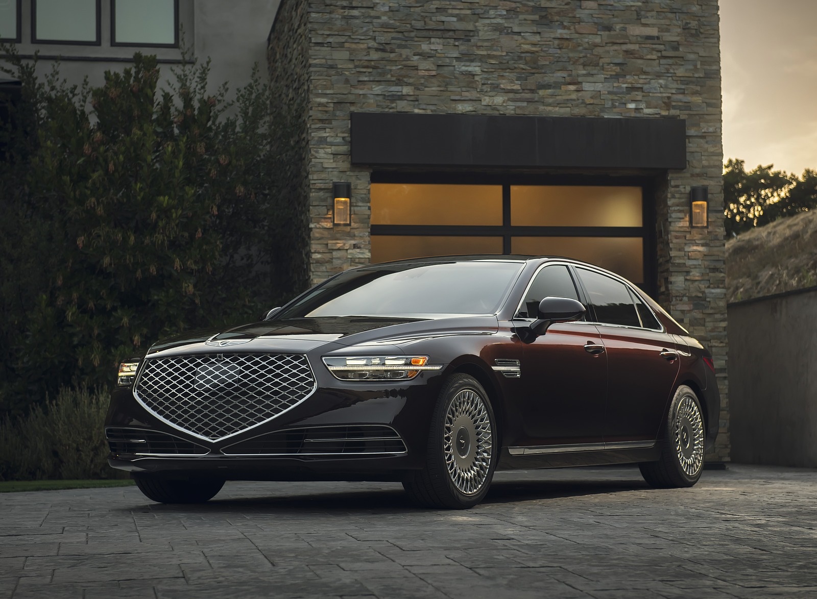 2020 Genesis G90 Front Three-Quarter Wallpapers (8)