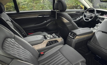 2020 Genesis G90 Interior Rear Seats Wallpapers 450x275 (27)