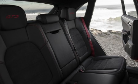 2020 Porsche Macan GTS (Color: Carmine Red) Interior Rear Seats Wallpapers 450x275 (85)
