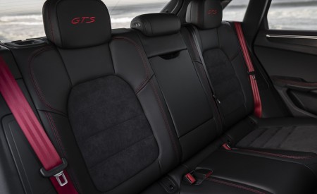 2020 Porsche Macan GTS (Color: Carmine Red) Interior Rear Seats Wallpapers 450x275 (84)