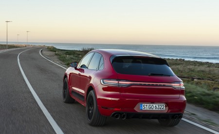 2020 Porsche Macan GTS (Color: Carmine Red) Rear Wallpapers 450x275 (49)