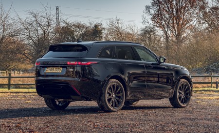 2020 Range Rover Velar R-Dynamic Black Rear Three-Quarter Wallpapers 450x275 (11)