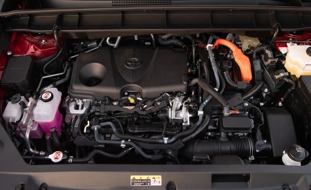 2020 Toyota Highlander Platinum Hybrid AWD (Color: Ruby Flare Pearl) Engine Wallpapers 450x275 (19)