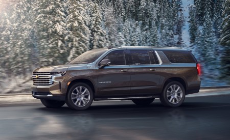 2021 Chevrolet Suburban Front Three-Quarter Wallpapers 450x275 (2)