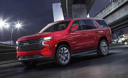 2021 Chevrolet Tahoe RST Front Three-Quarter Wallpapers 450x275 (7)