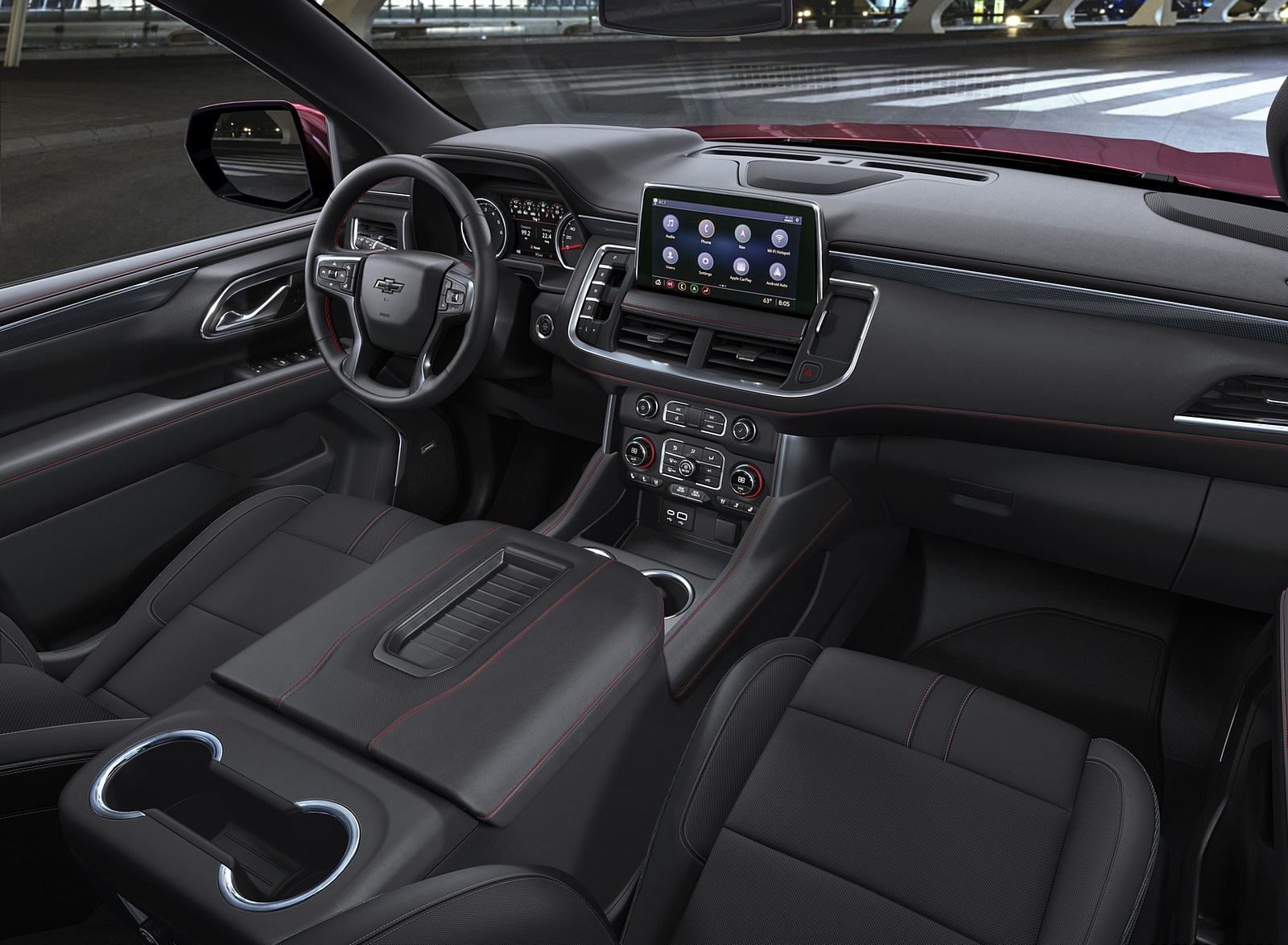 2021 Chevrolet Tahoe RST Interior Wallpapers (14)