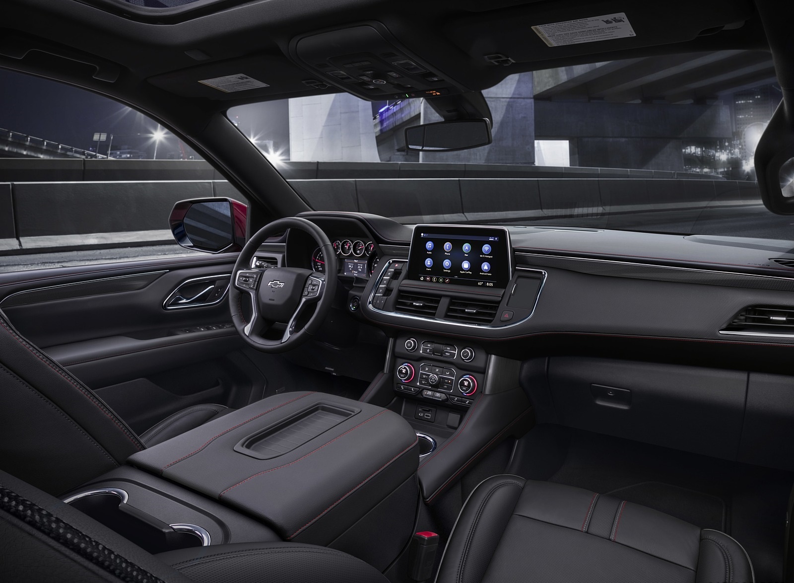 2021 Chevrolet Tahoe RST Interior Wallpapers (15)