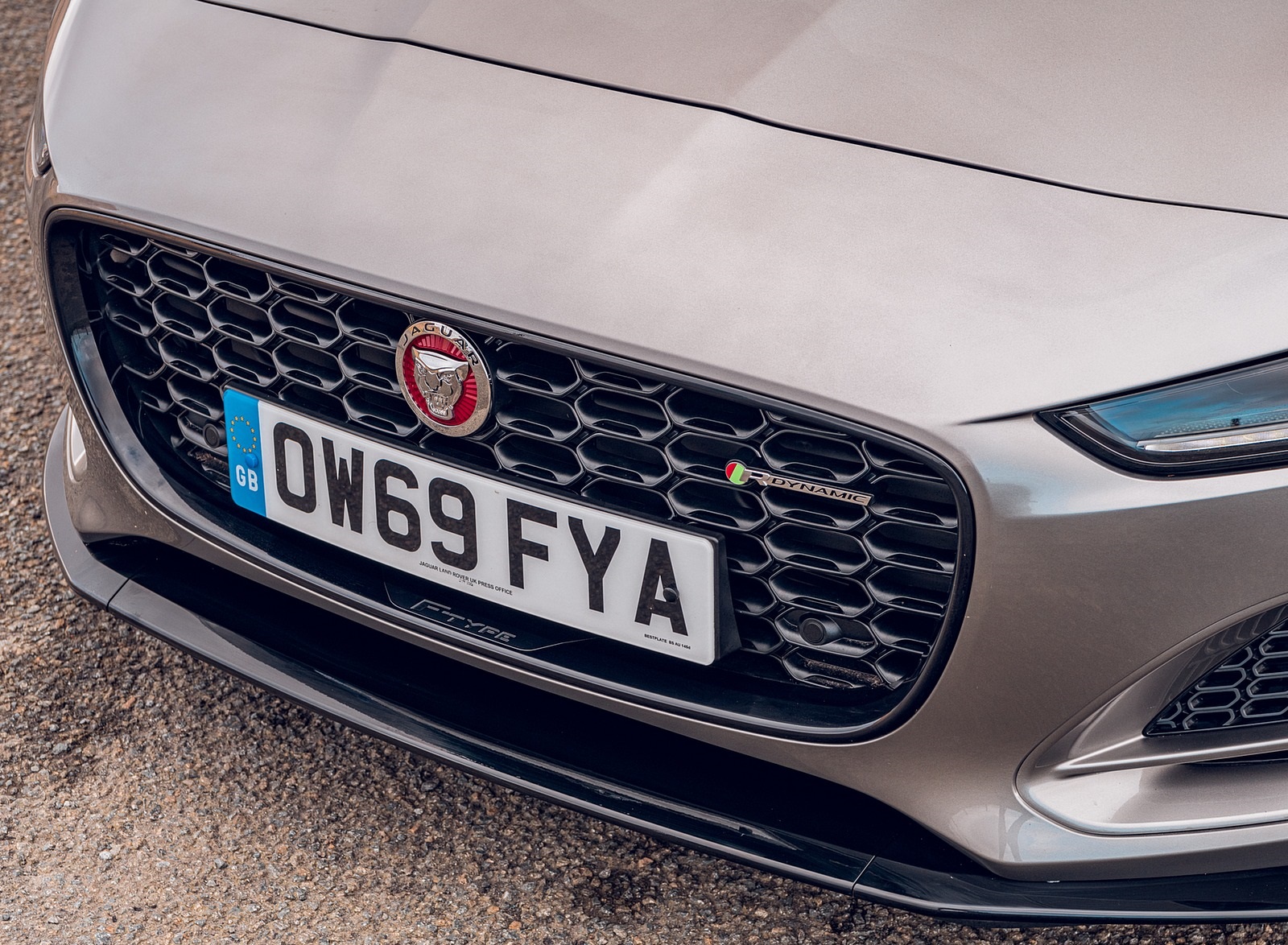 2021 Jaguar F-TYPE Coupe R-Dynamic P450 AWD (Color: Eiger Grey) Grill Wallpapers #22 of 143