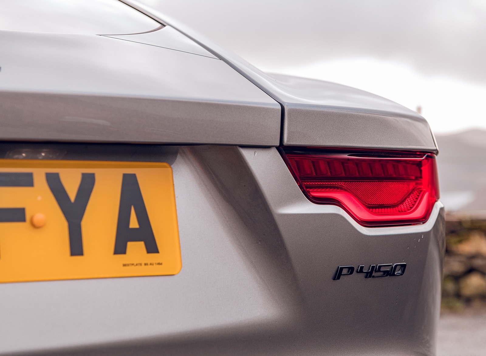 2021 Jaguar F-TYPE Coupe R-Dynamic P450 AWD (Color: Eiger Grey) Tail Light Wallpapers #33 of 143