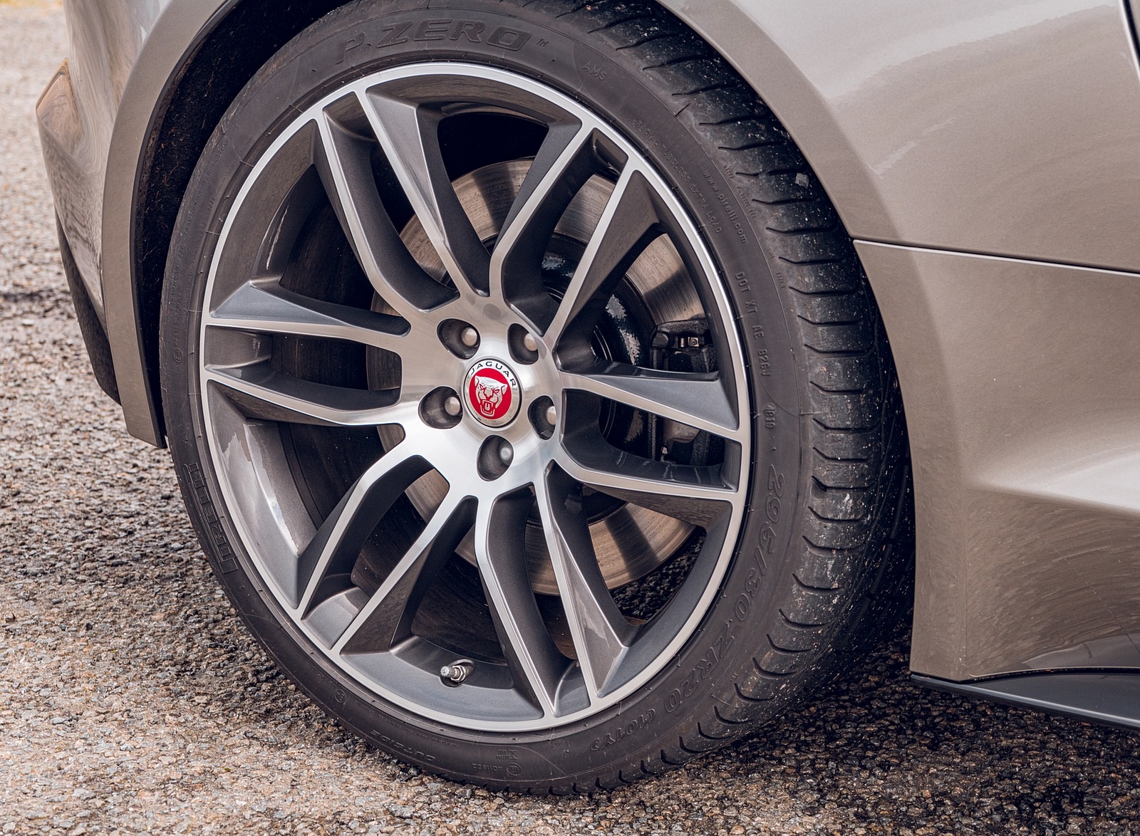 2021 Jaguar F-TYPE Coupe R-Dynamic P450 AWD (Color: Eiger Grey) Wheel Wallpapers #29 of 143