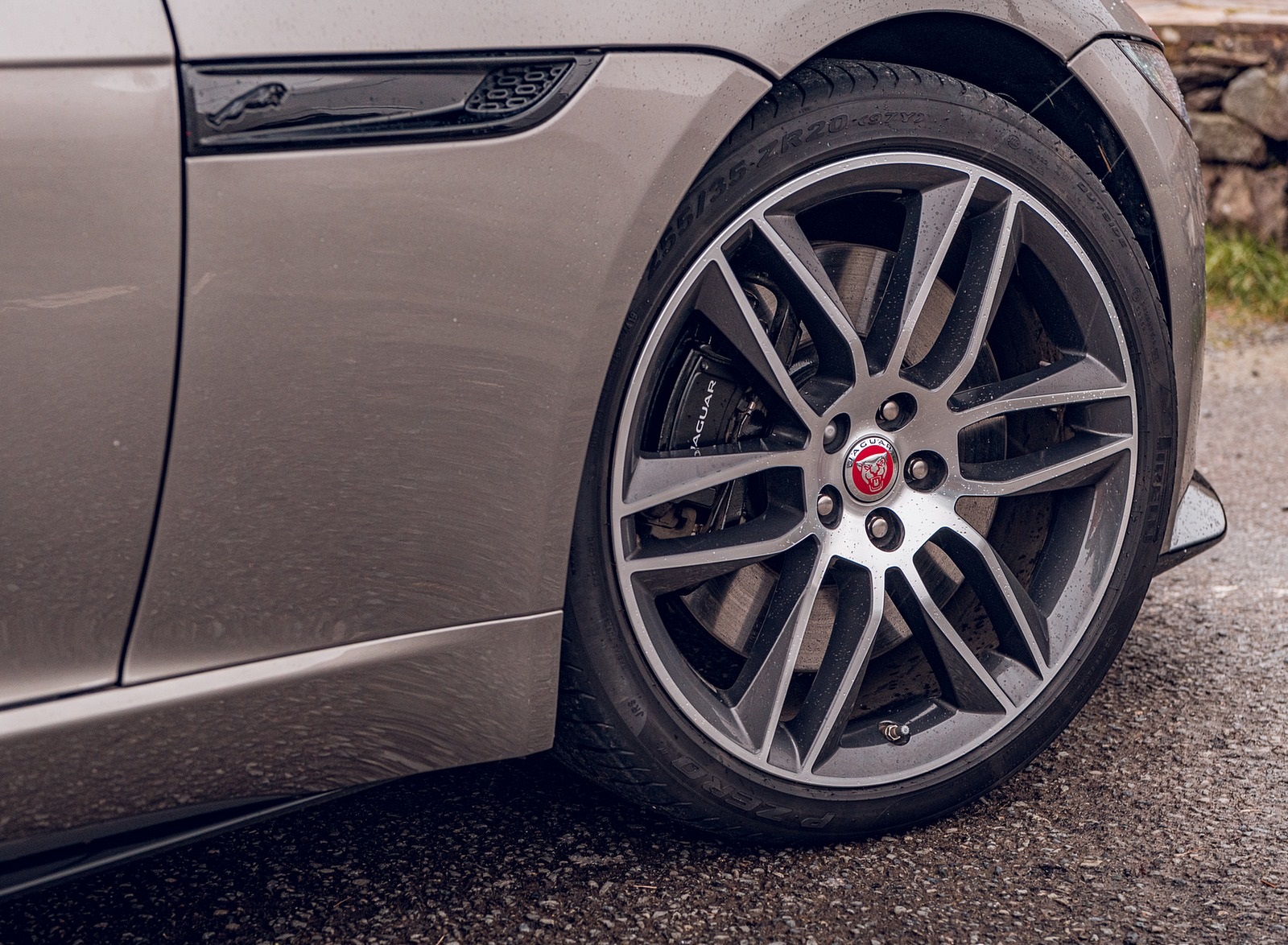 2021 Jaguar F-TYPE Coupe R-Dynamic P450 AWD (Color: Eiger Grey) Wheel Wallpapers #30 of 143