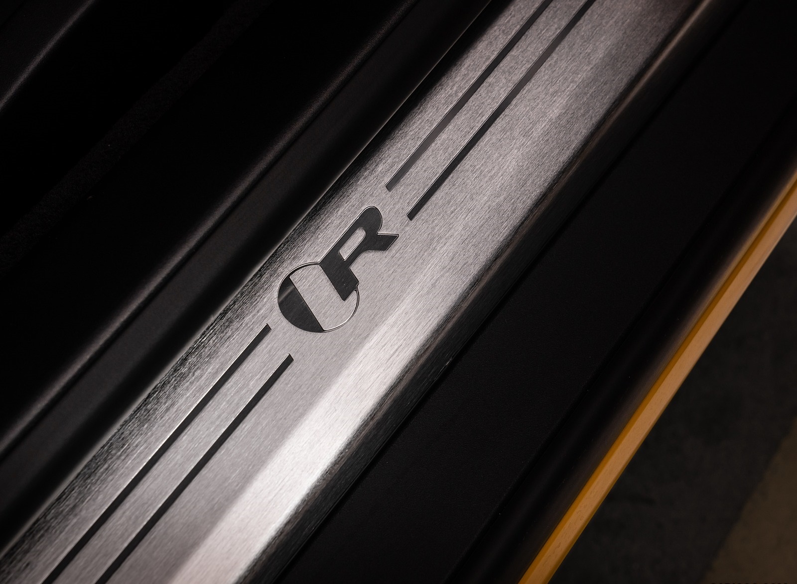 2021 Jaguar F-TYPE R Coupe AWD (Color: Sorrento Yellow) Door Sill Wallpapers #95 of 143