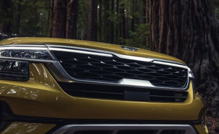 2021 Kia Seltos Grill Wallpapers 450x275 (61)